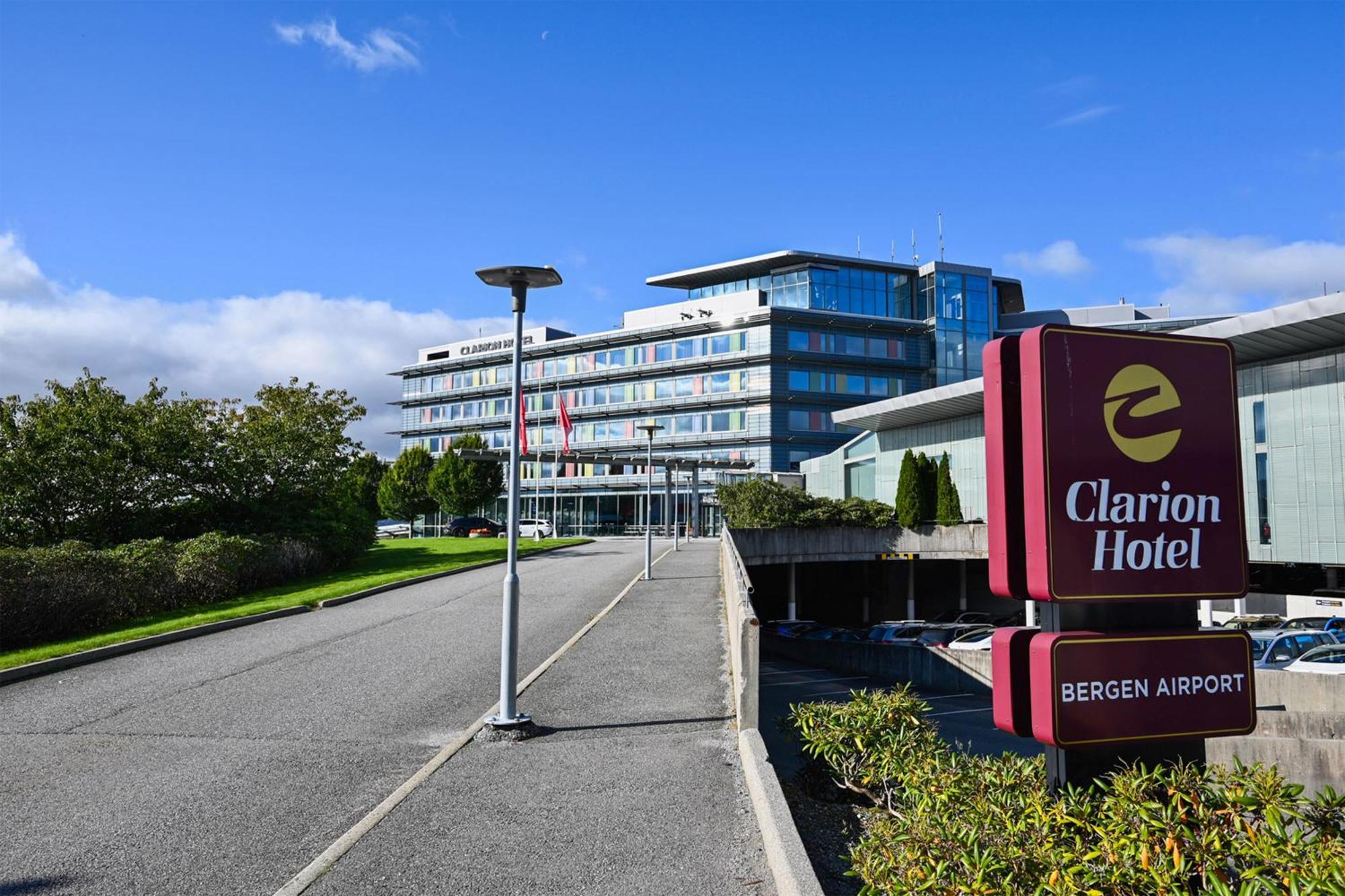 Clarion Hotel Bergen Airport Exteriér fotografie